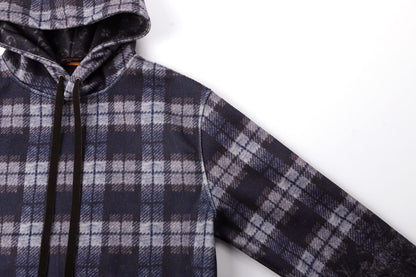 Louis Vuitton  Monogram Faded Plaid Hoodie for men