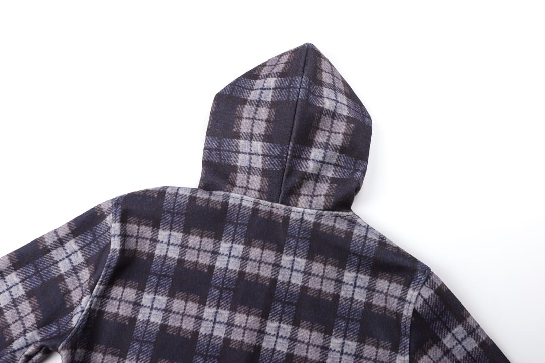 Louis Vuitton  Monogram Faded Plaid Hoodie for men