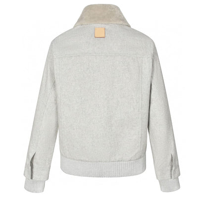 Louis Vuitton  Wool Blouson With Shearling Collar for men