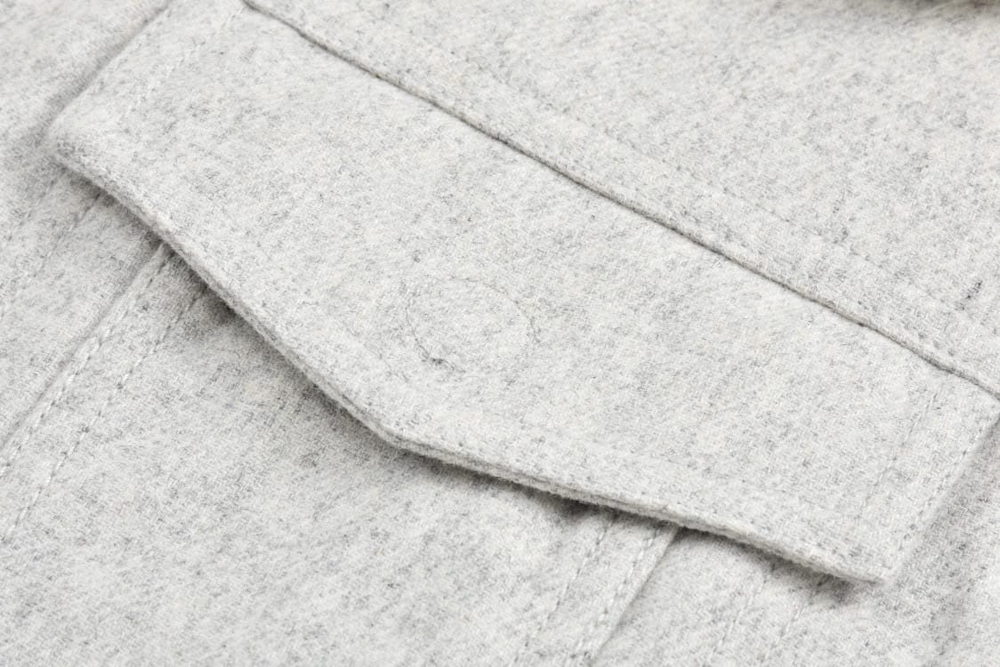 Louis Vuitton  Wool Blouson With Shearling Collar for men
