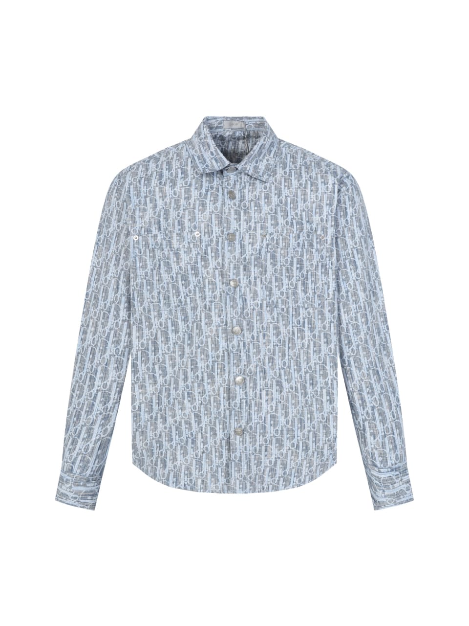 Dior Overshirt Oblique Kasuri Cotton Denim for men