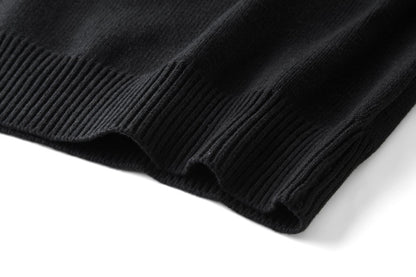 Fendi  Sweater Black wool pullover for men
