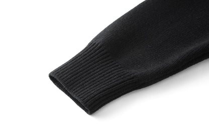 Fendi  Sweater Black wool pullover for men