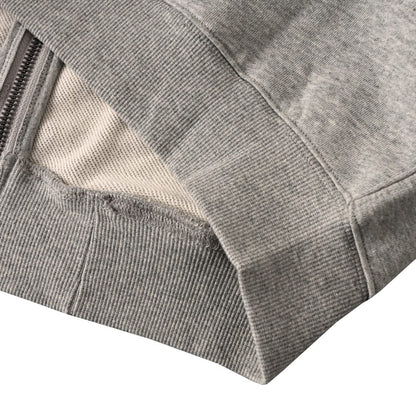 Burberry  Check Cursive Logo Cotton Zip Hoodie for men