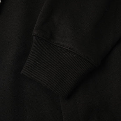 Burberry  Check Cursive Logo Cotton Zip Hoodie for men