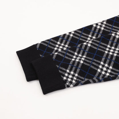 Burberry  Check Wool Blend Bomber Jacket for men