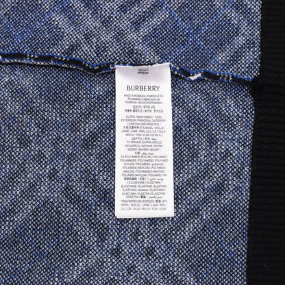 Burberry  Check Wool Blend Bomber Jacket for men