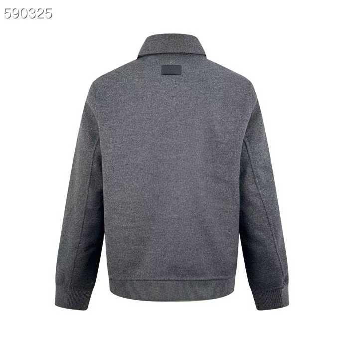 Fendi  Double wool jacket with FF detail for men