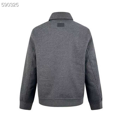 Fendi  Double wool jacket with FF detail for men