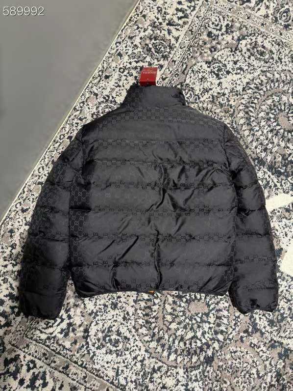 Gucci  Reversible GG nylon zip jacket for men