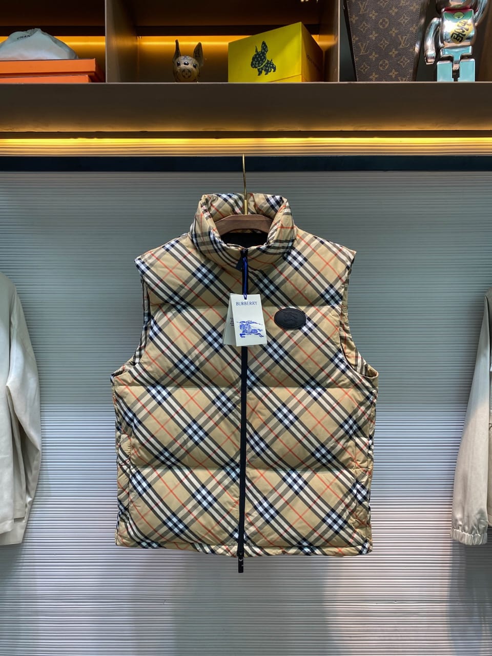 Burberry  Check Puffer Gilet for men