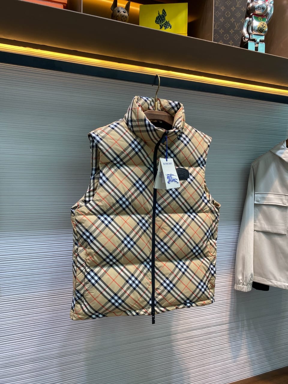 Burberry  Check Puffer Gilet for men