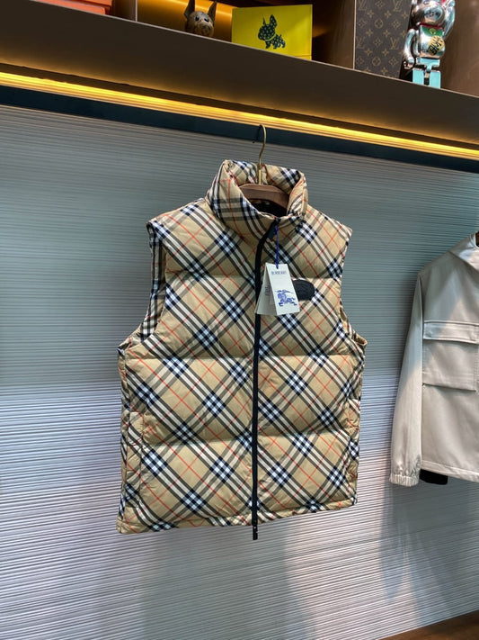 Burberry  Check Puffer Gilet for men