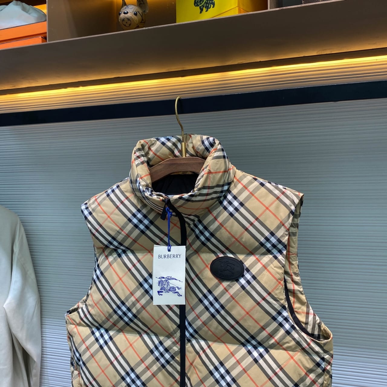 Burberry  Check Puffer Gilet for men