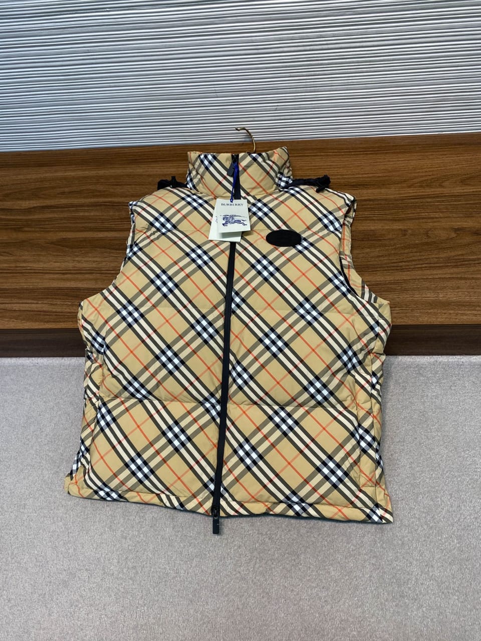 Burberry  Check Puffer Gilet for men