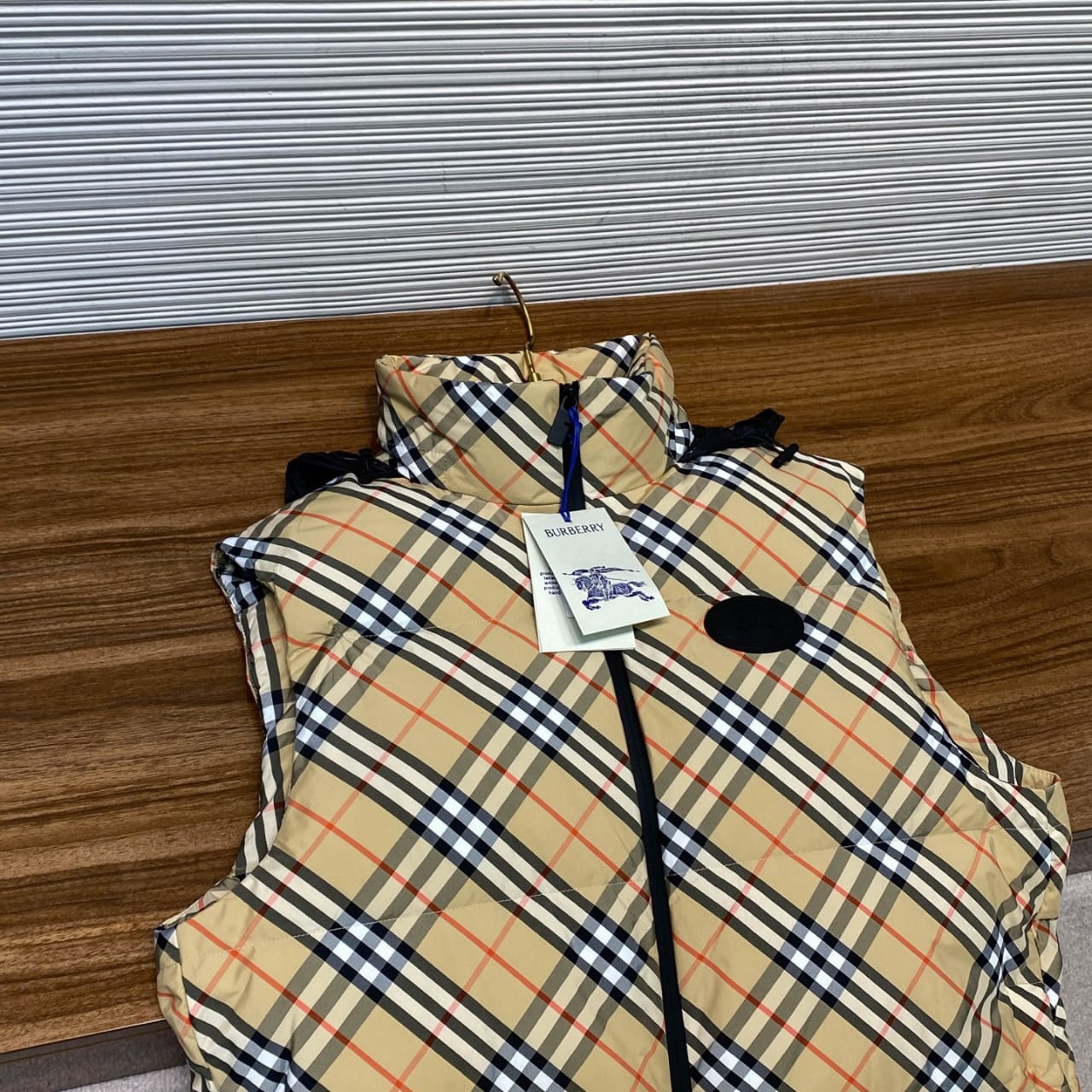 Burberry  Check Puffer Gilet for men