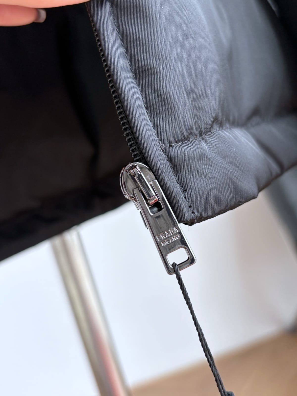 Prada Medium-weight cashmere down jacket for men