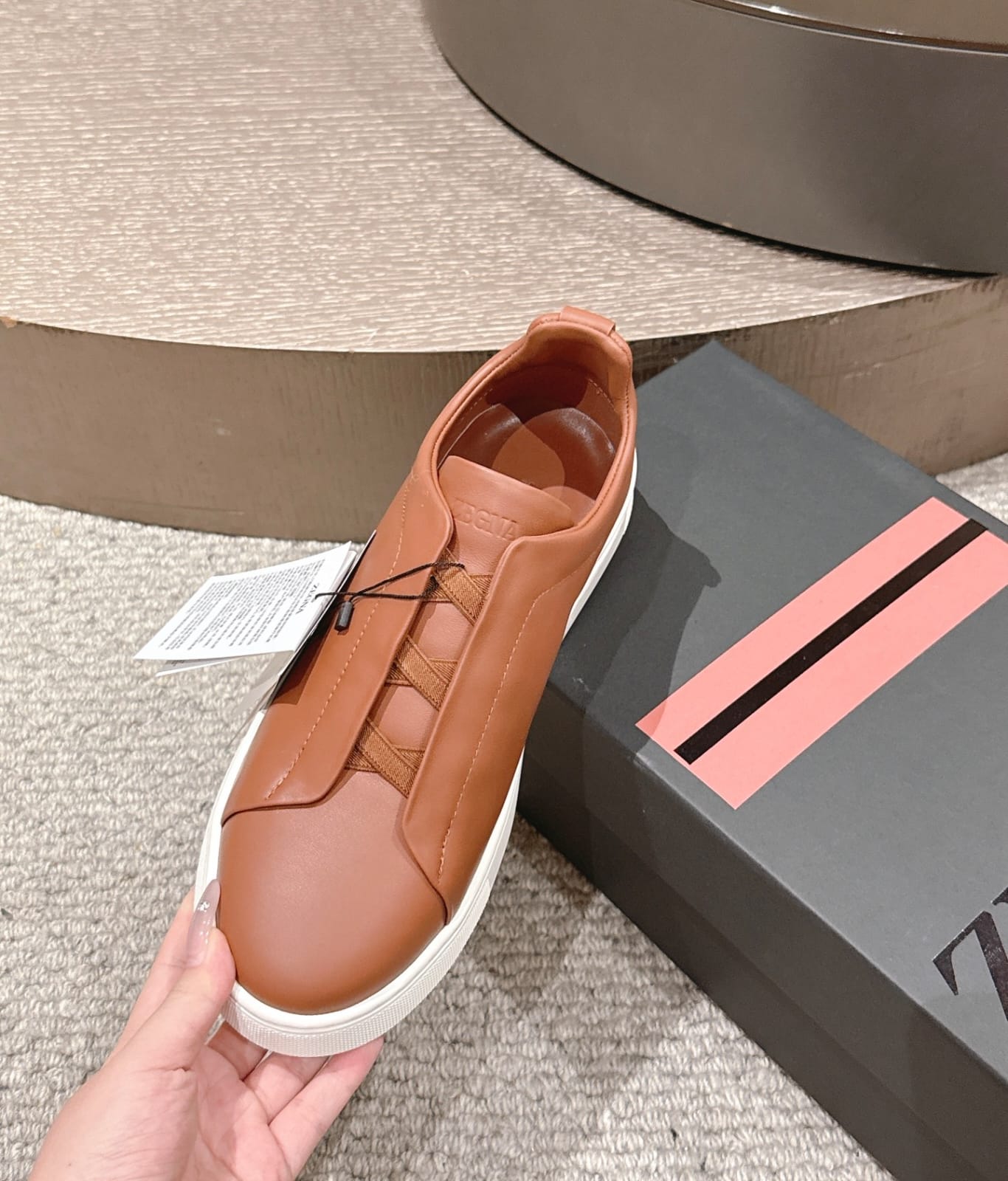 Zegna  Triple Stitch SECONDSKIN Sneakers for men