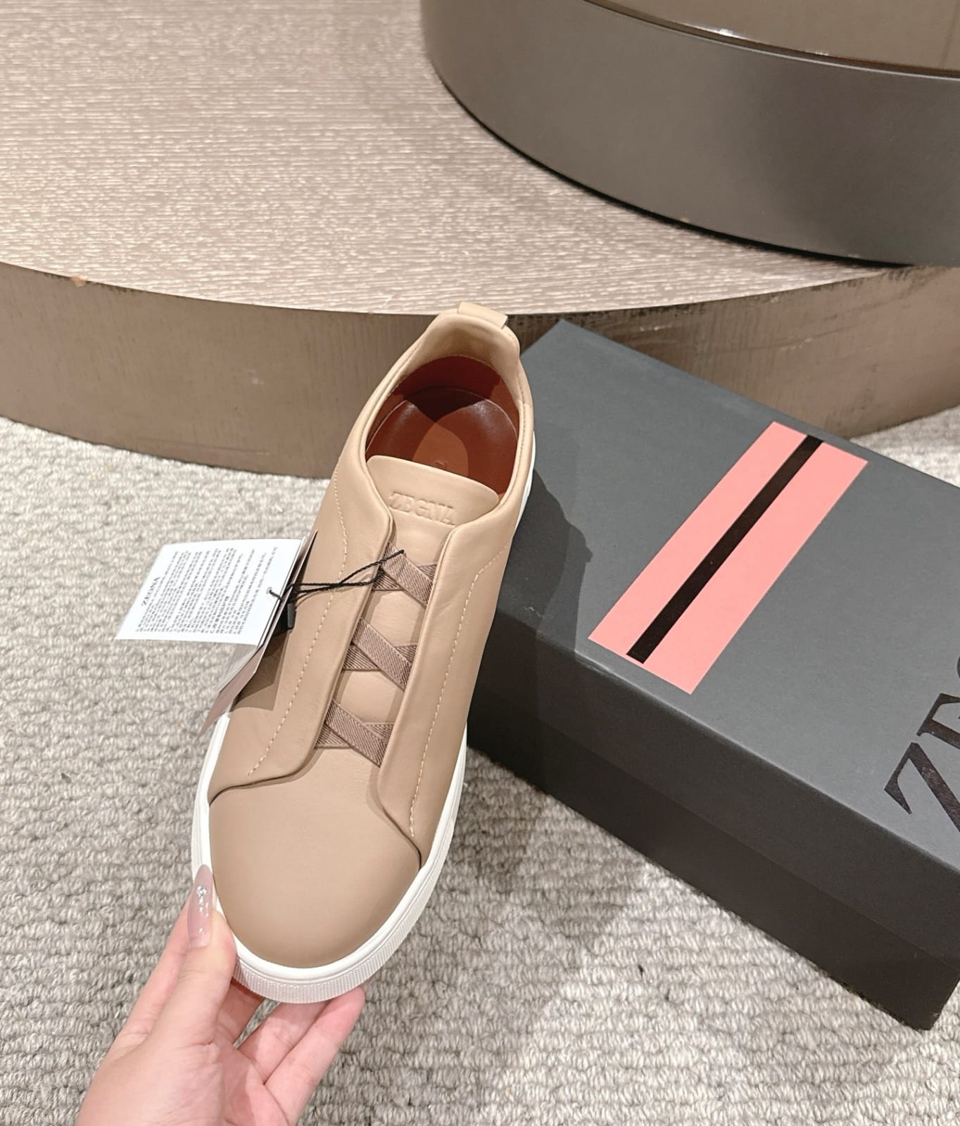 Zegna  Triple Stitch SECONDSKIN Sneakers for men