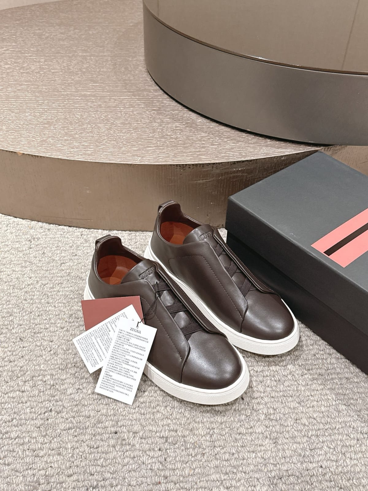 Zegna  Triple Stitch SECONDSKIN Sneakers for men