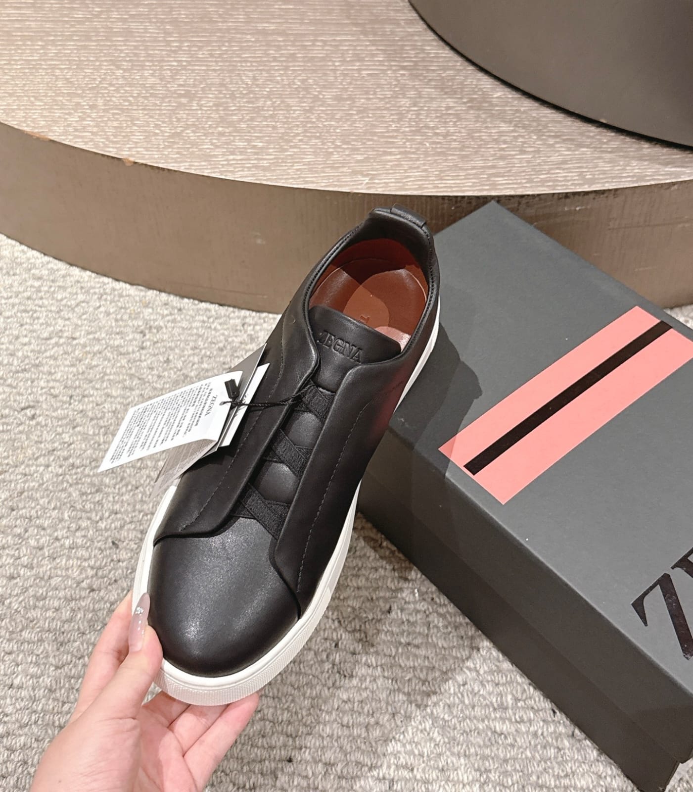 Zegna  Triple Stitch SECONDSKIN Sneakers for men