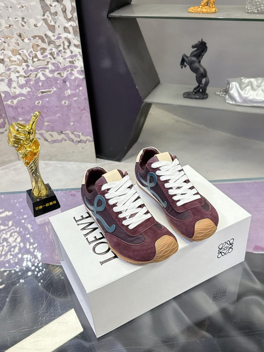 Loewe Ballet Runner 2.0 in nylon and calfskin for women