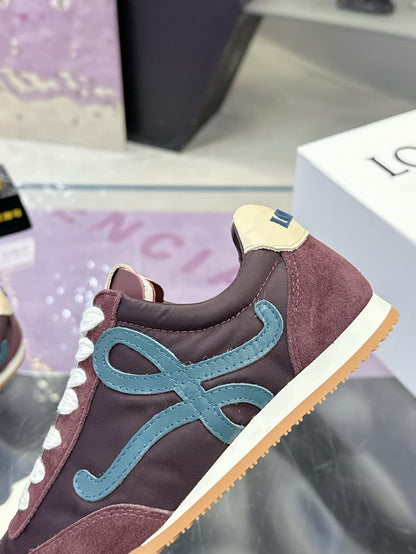 Loewe Ballet Runner 2.0 in nylon and calfskin for women