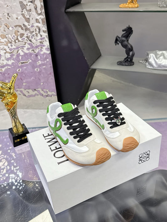 Loewe Ballet Runner 2.0 in nylon and calfskin for women