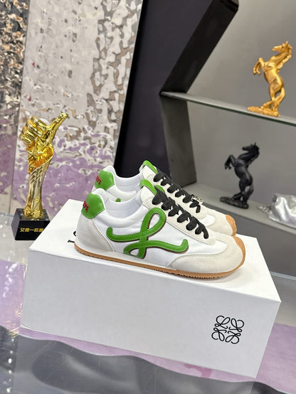 Loewe Ballet Runner 2.0 in nylon and calfskin for women