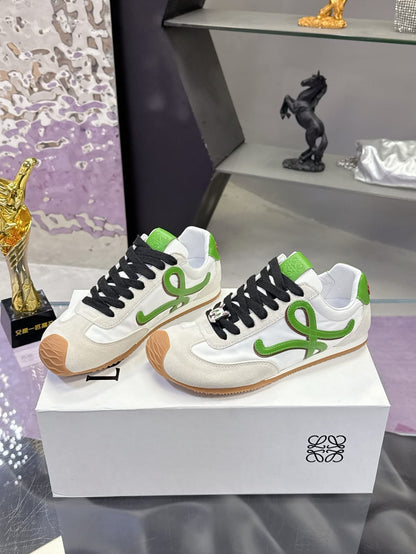 Loewe Ballet Runner 2.0 in nylon and calfskin for women