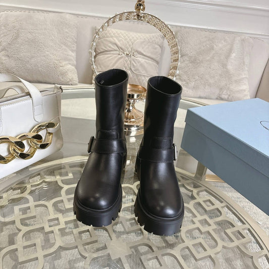 Prada  Leather booties for women