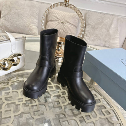 Prada  Leather booties for women