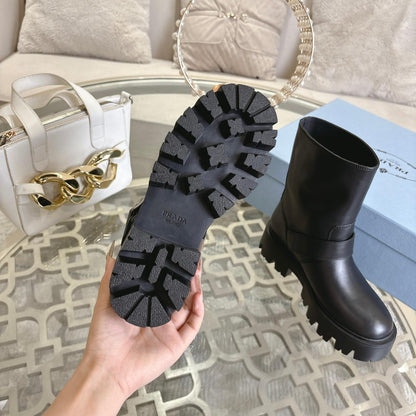 Prada  Leather booties for women