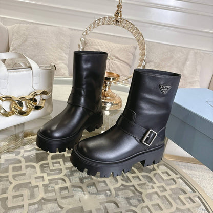 Prada  Leather booties for women