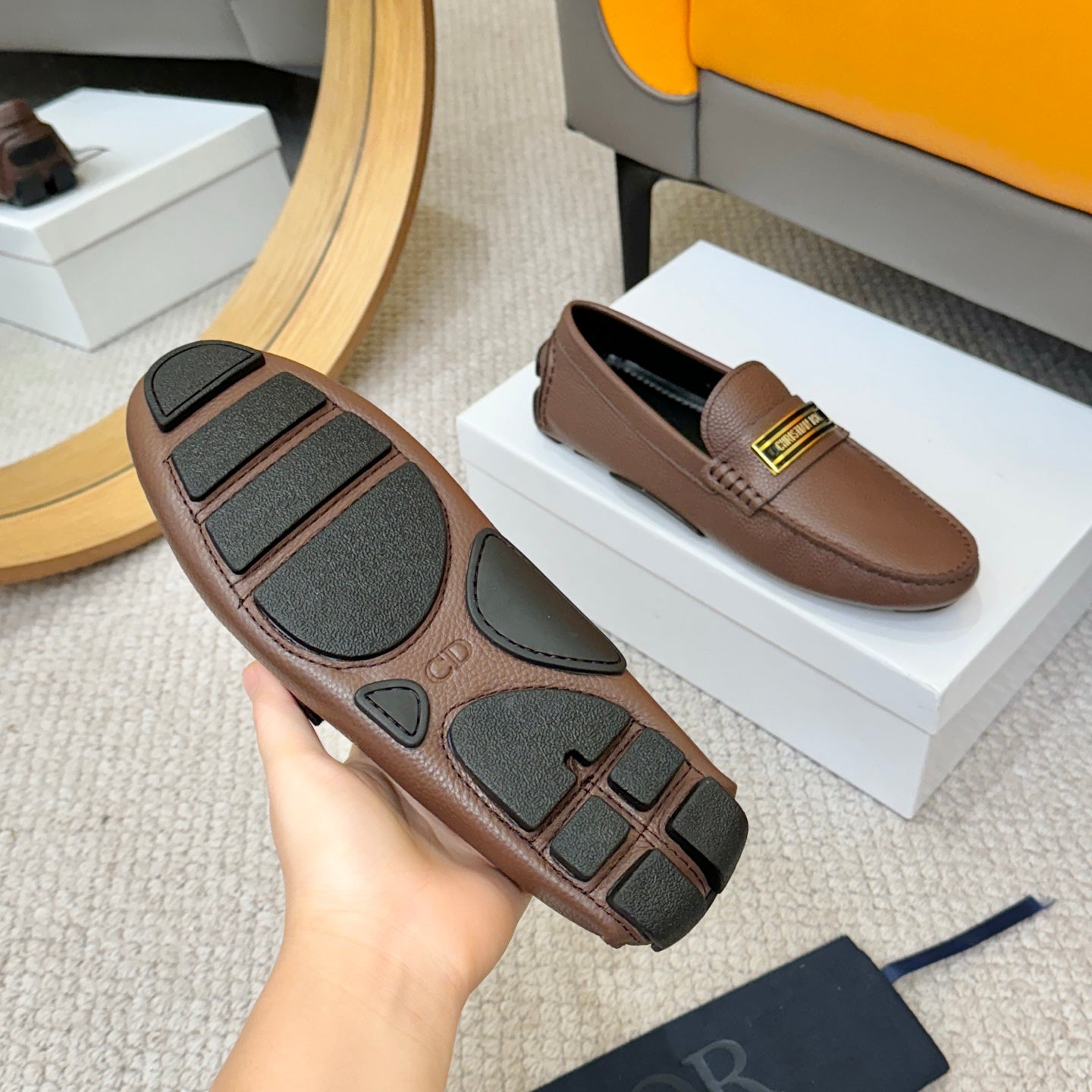 Dior Granville Loafer Brown MEN