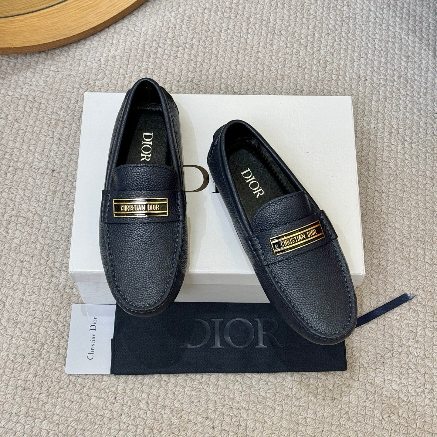 Dior Granville Loafer Dark Blue MEN