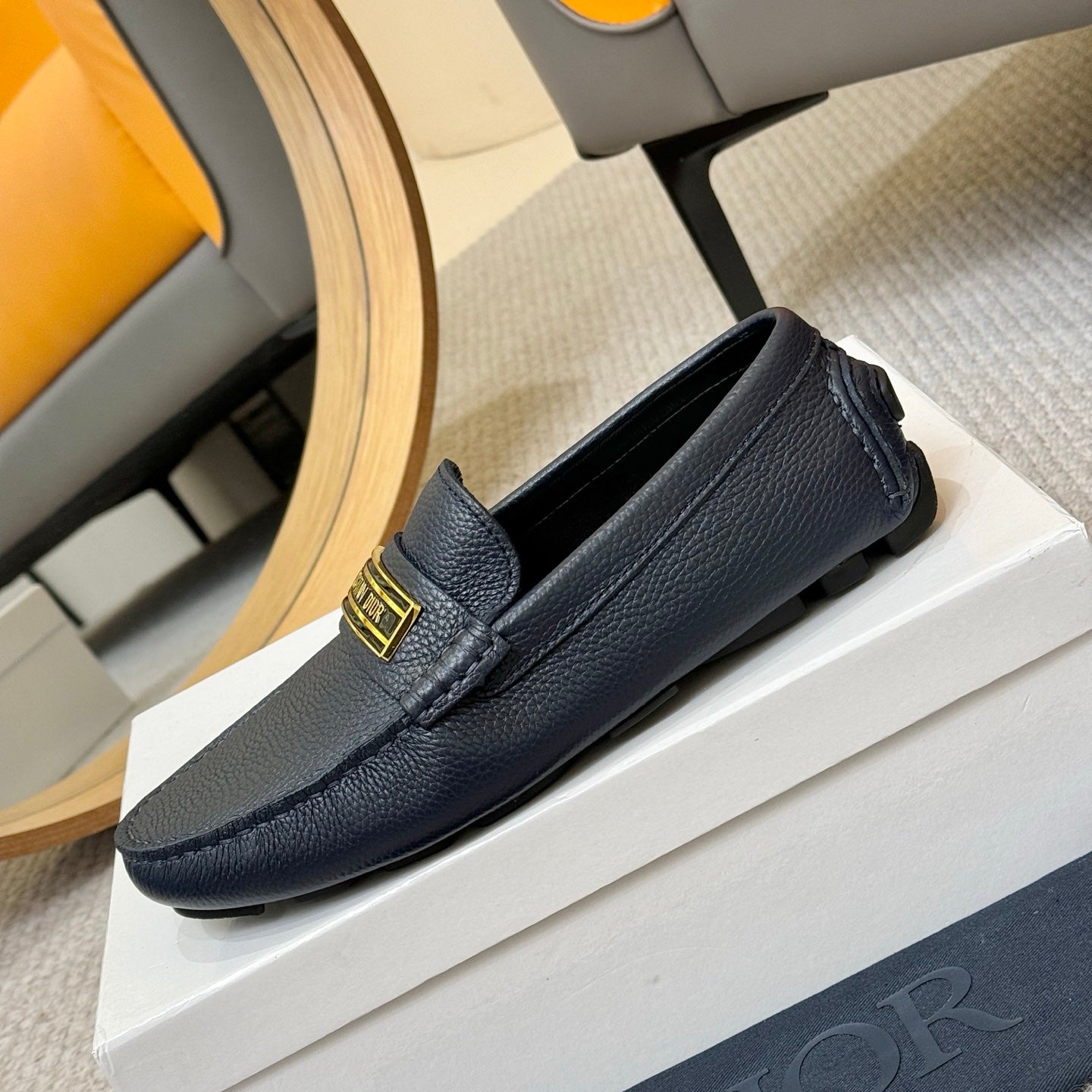 Dior Granville Loafer Dark Blue MEN