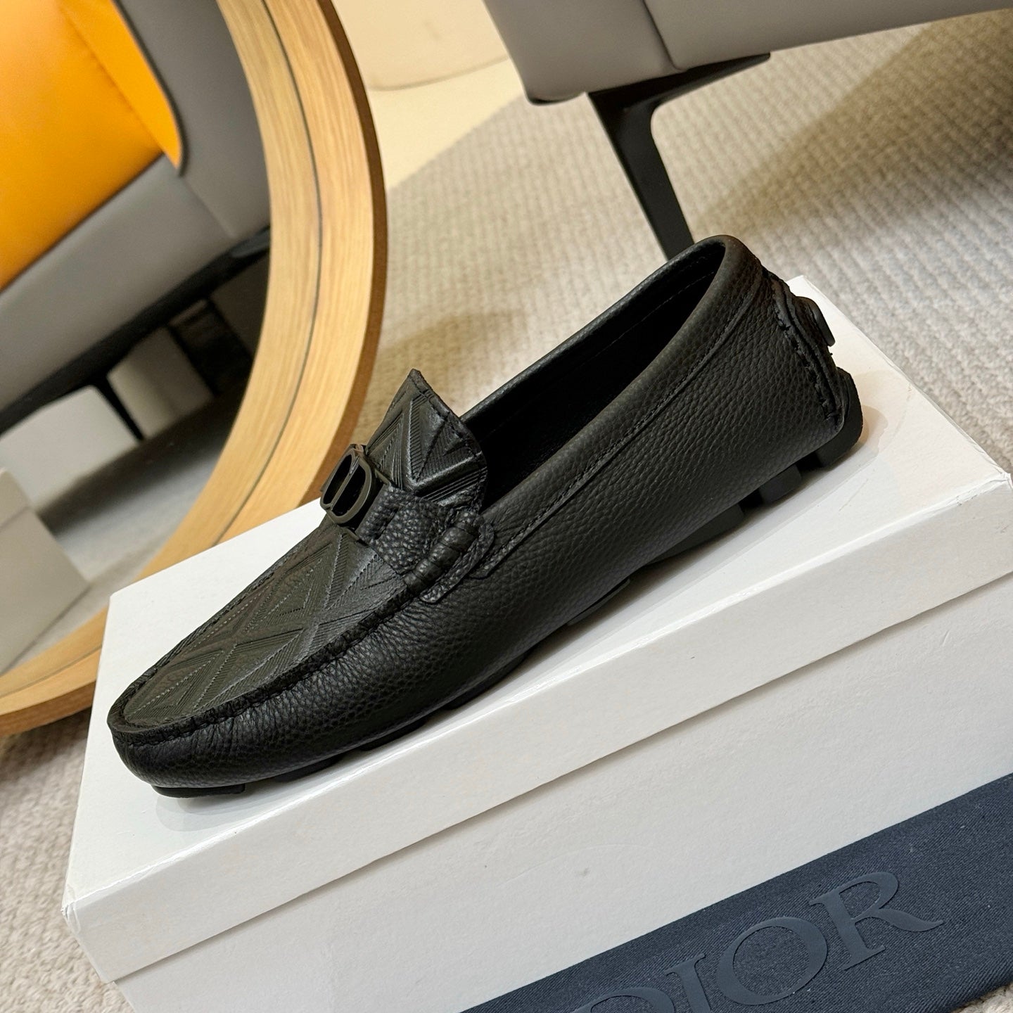 Dior Granville Loafer Black for  MEN