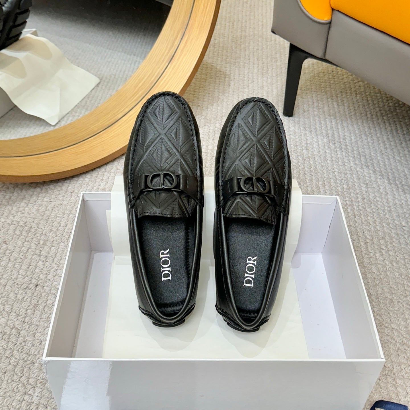 Dior Granville Loafer Black for  MEN