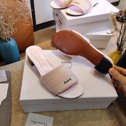 Christian Dior Dway Heeled Slide for women
