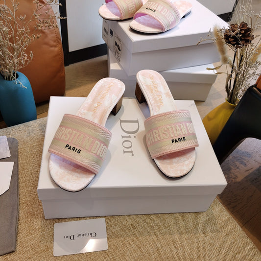 Christian Dior Dway Heeled Slide for women