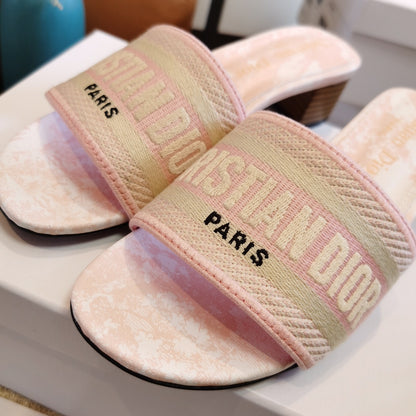 Christian Dior Dway Heeled Slide for women
